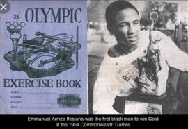 picture showing Emmanuel Arinze Ifeajuna, a Nigerian Olympic medalist