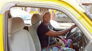 picture showing a female bus driver as one of the unusual careers women are thriving in