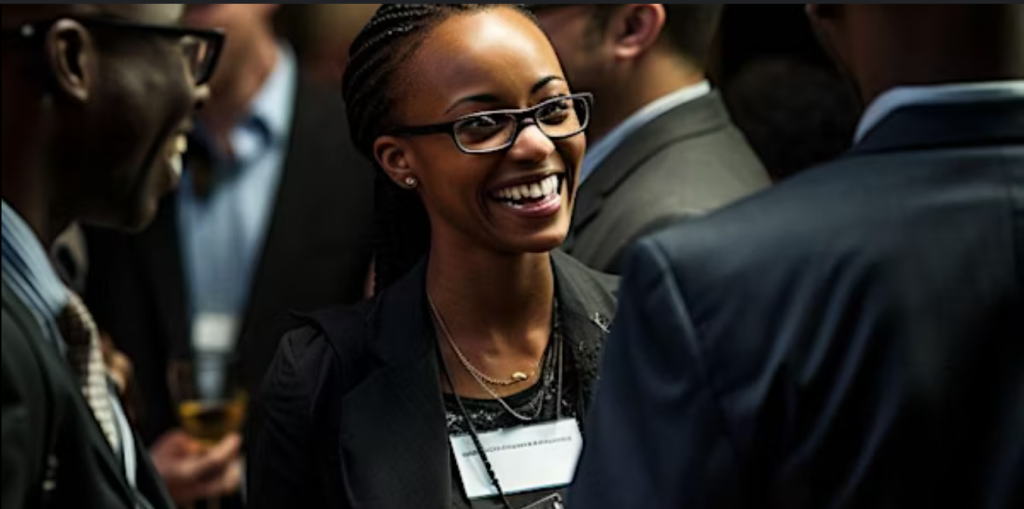 networking properly at a business event