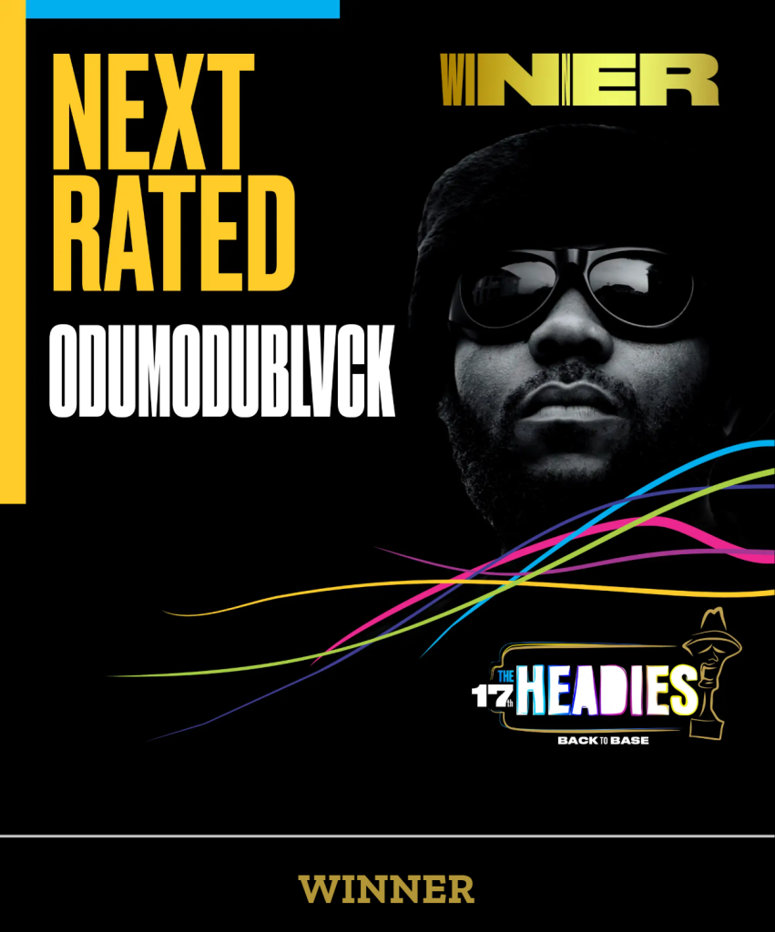 Odumodublvck Headies Next Rated 