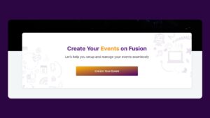 picture ad for events on Fusion