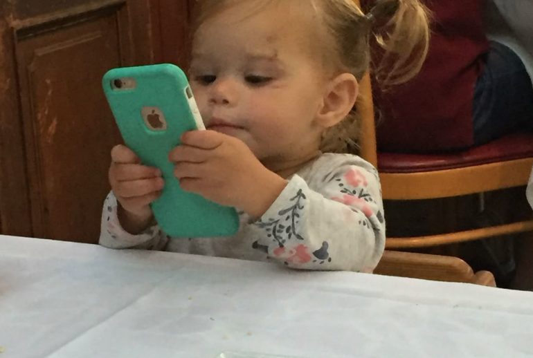 KID WITH PHONE