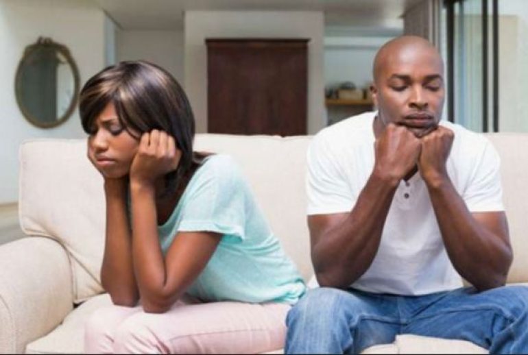 After an argument in a relationship