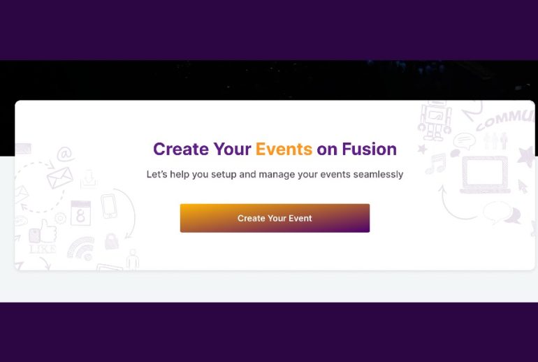 picture ad for events on Fusion